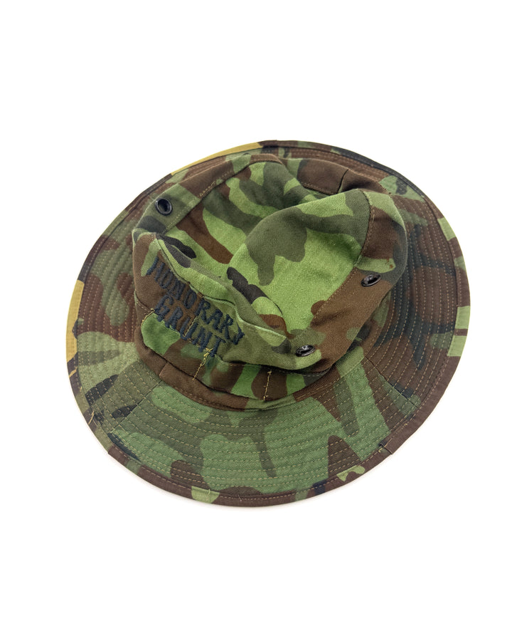 Vietnam War Local Made Boonie Hat ERDL Camouflage.