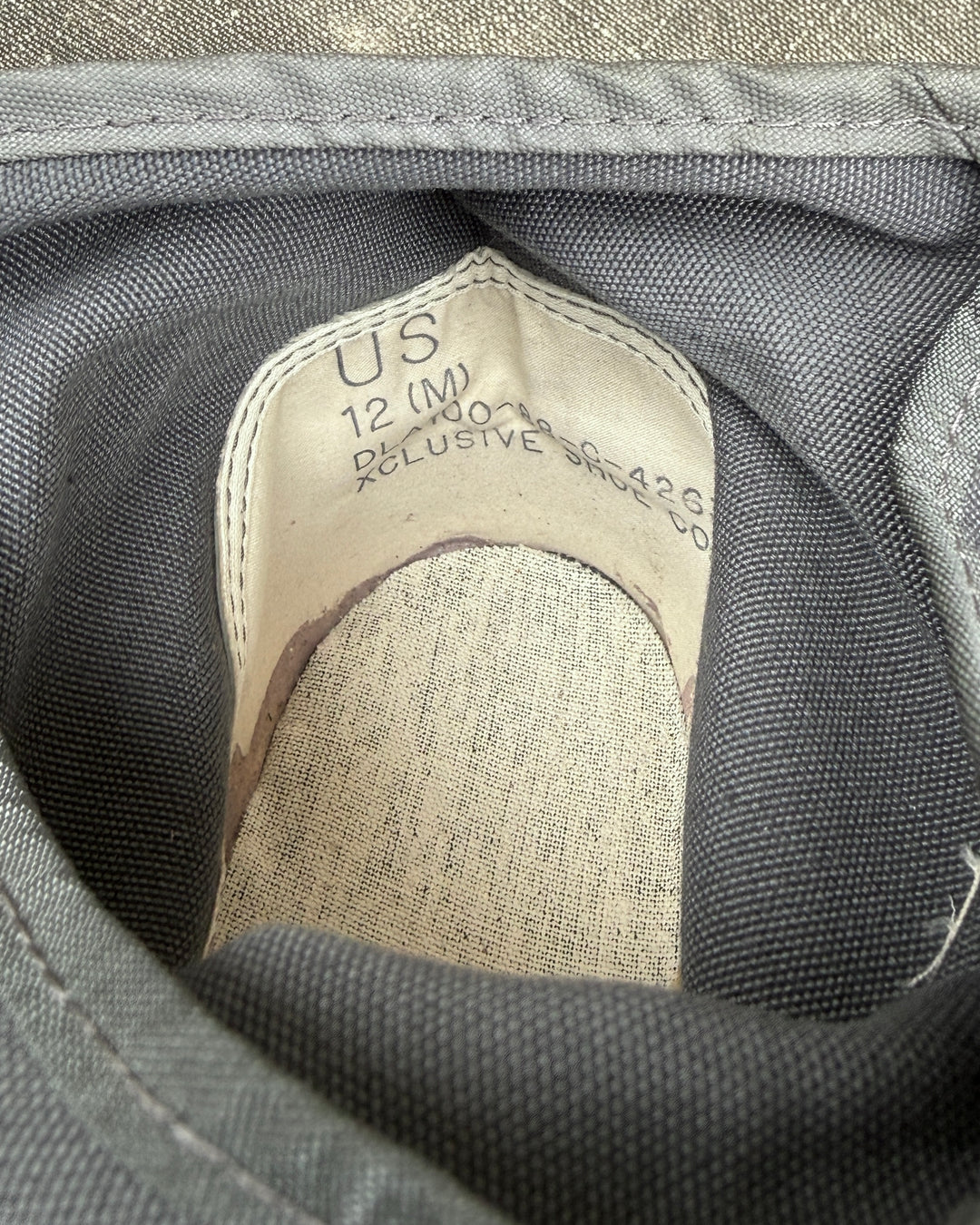1980's U.S Navy SEALs Coral Creeper Shoes Deadstock.