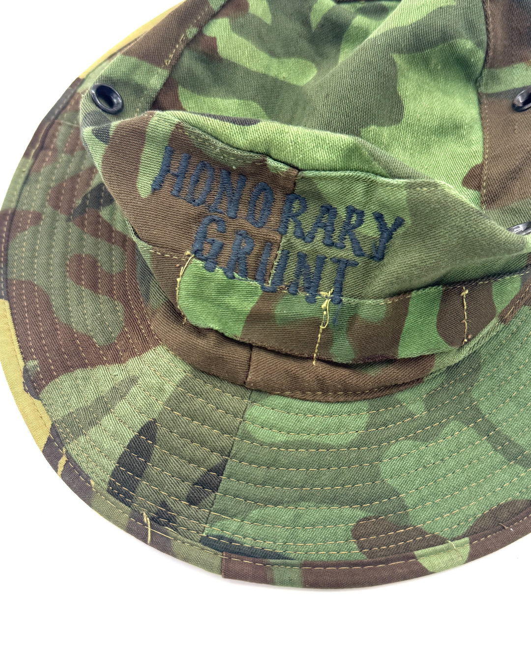Vietnam War Local Made Boonie Hat ERDL Camouflage.
