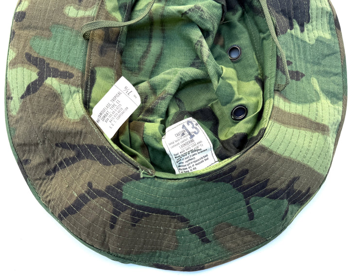 Vietnam War Jungle Hat ERDL Camouflage Deadstock.