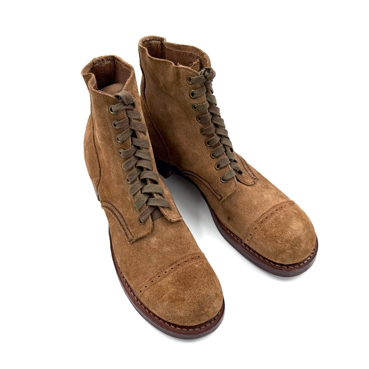 WW2 U.S Army Service Shoes Type 3 Australian Made 1945.