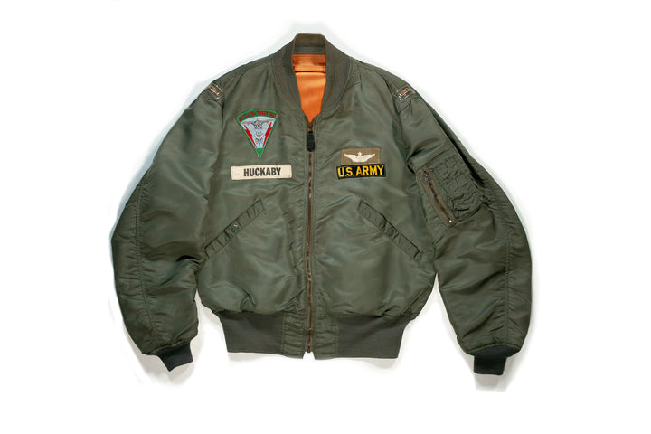 USAF Flight Jacket L-2B 1969 Vietnam Named & Patched.