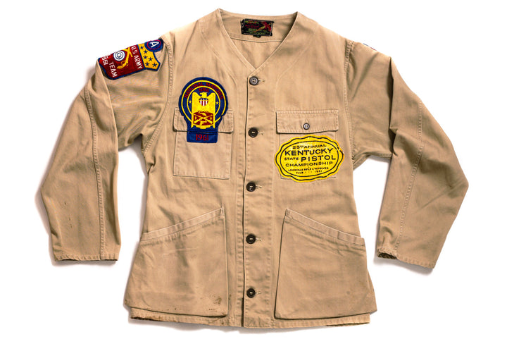 10-X Shooting Jacket With Patches 1960's.