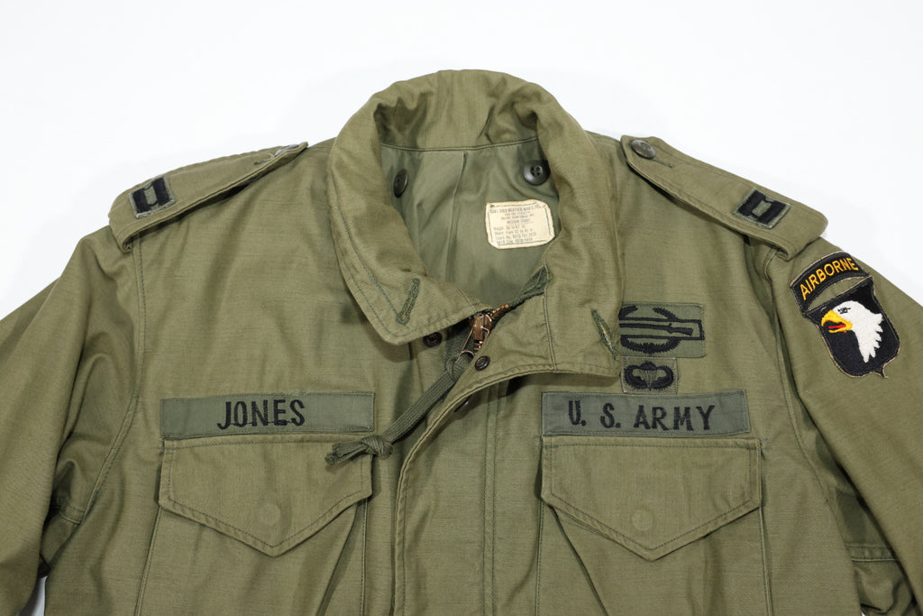 U.S Army M-1965 Field Jacket Airborne. – Le Zouave Shop