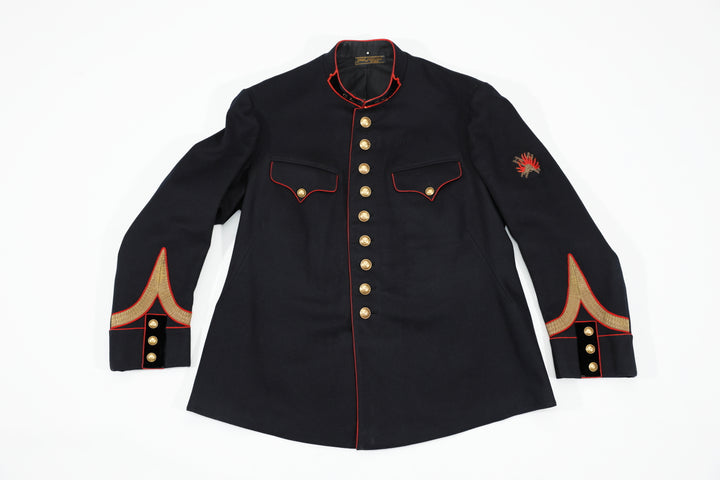 1930's French Firefighter Wool Jacket.