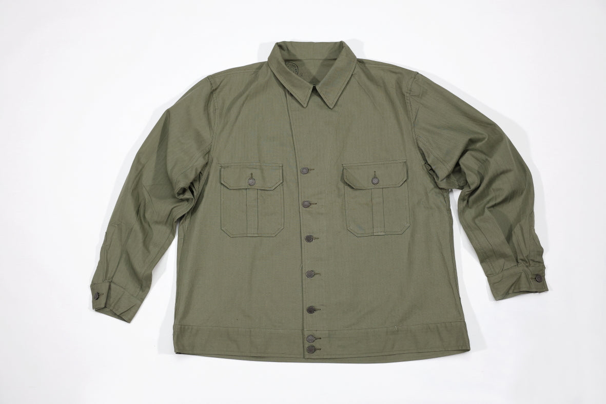 Deadstock Pre-War U.S Army HBT Jacket. – Le Zouave Shop