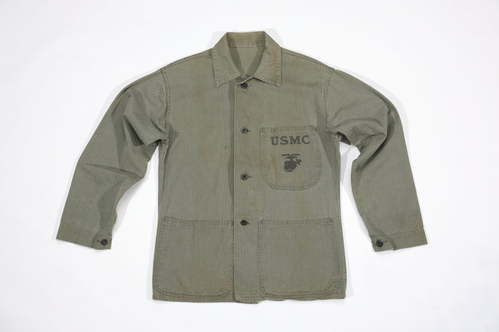 WW2 USMC P-1941 HBT Jacket.