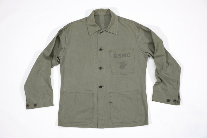 WW2 USMC P-1941 HBT Jacket.