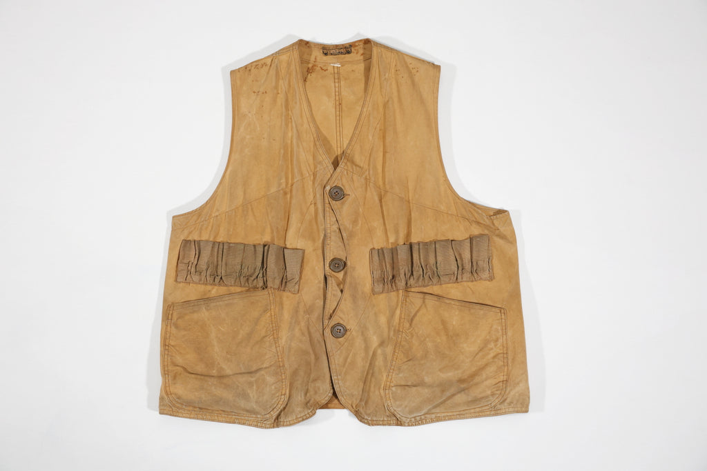 トップス 70s French vintage hunting vest 1970s- French vintage hunting vest トップス