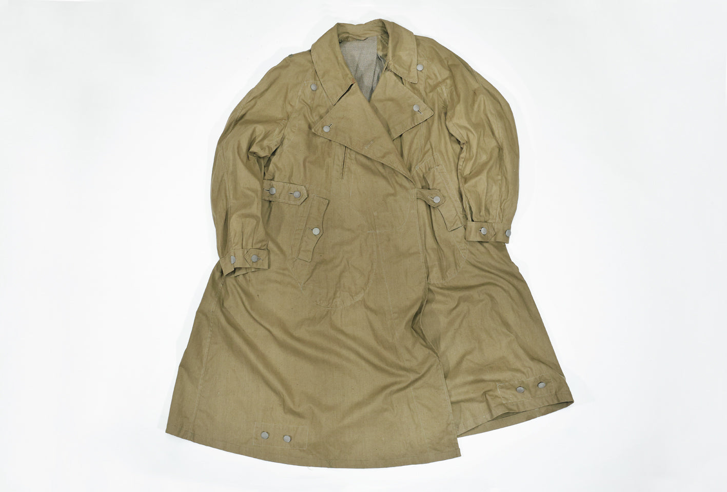 Rare WW2 German Tropical Motorcycle Coat. – Le Zouave Shop