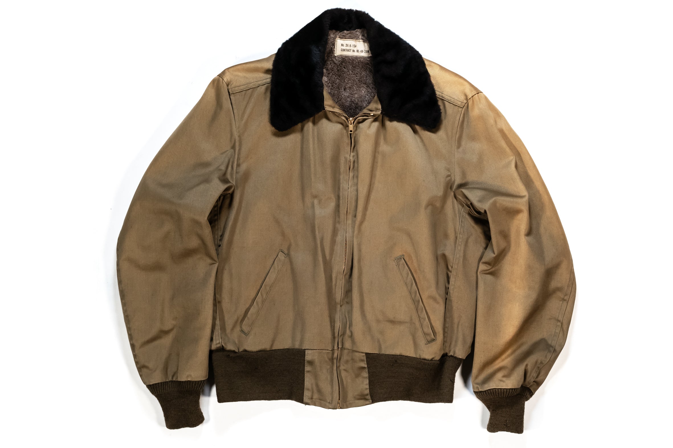 1940s vintage B-15A flight jacket/BORO/古着/フライトジャケット