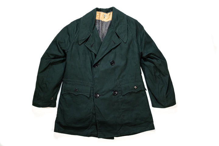 WW2 French Army / CJF Paletot Double Breasted Deadstock.