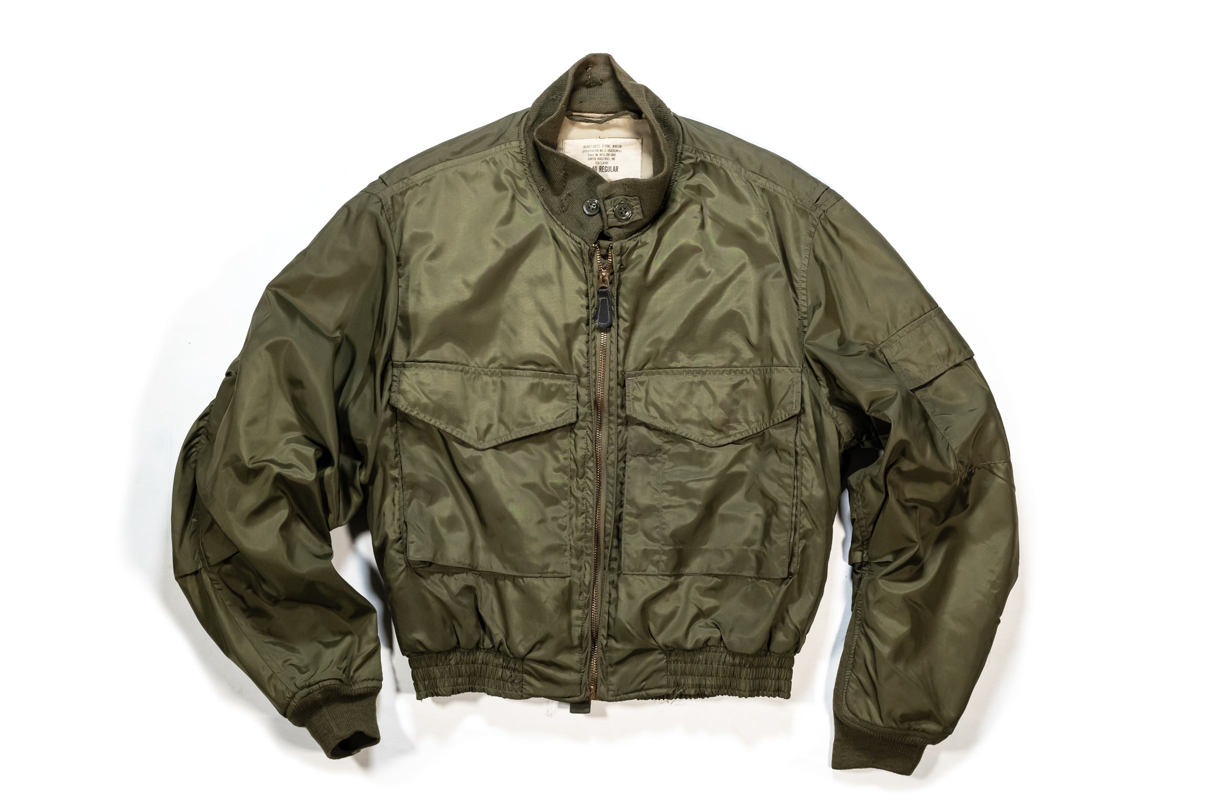 ジャケット・アウター 80s USNAVY G8 flight jacket WEP Vintage 1980's Spiewak US Navy 