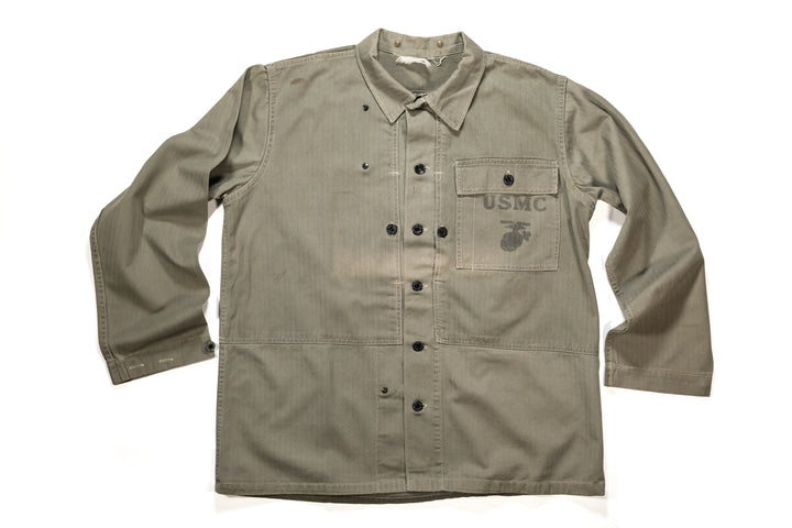 WW2 USMC P-1944 HBT Jacket.