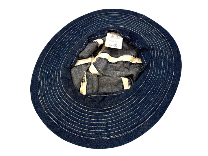 1930's U.S Army Denim Daisy Mae Hat Deadstock.