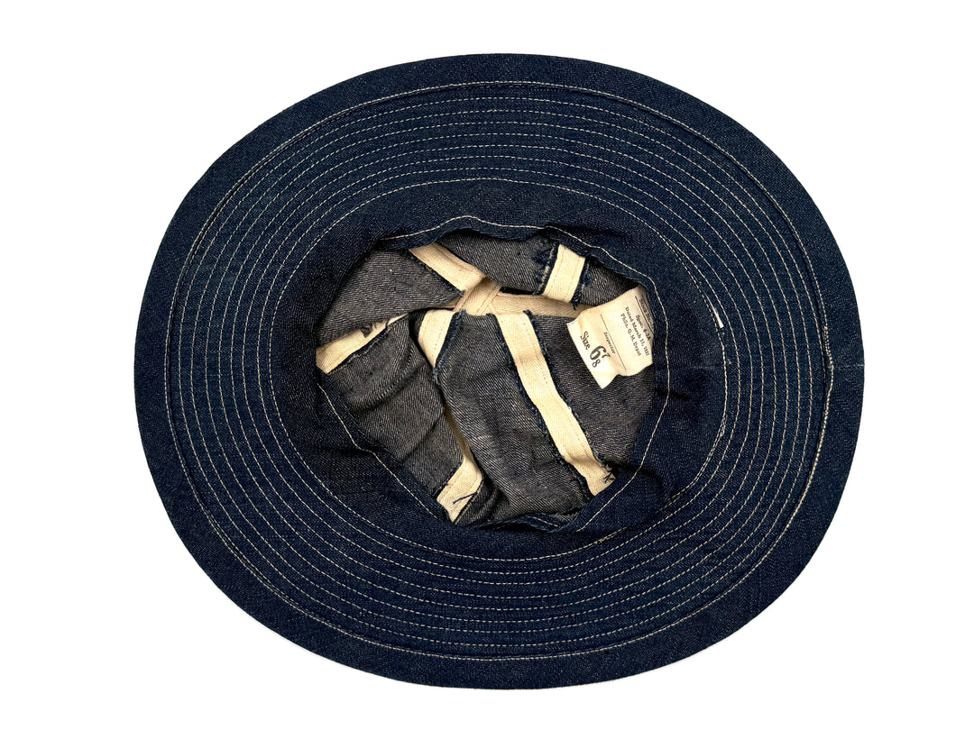 1930's U.S Army Denim Daisy Mae Hat Deadstock.