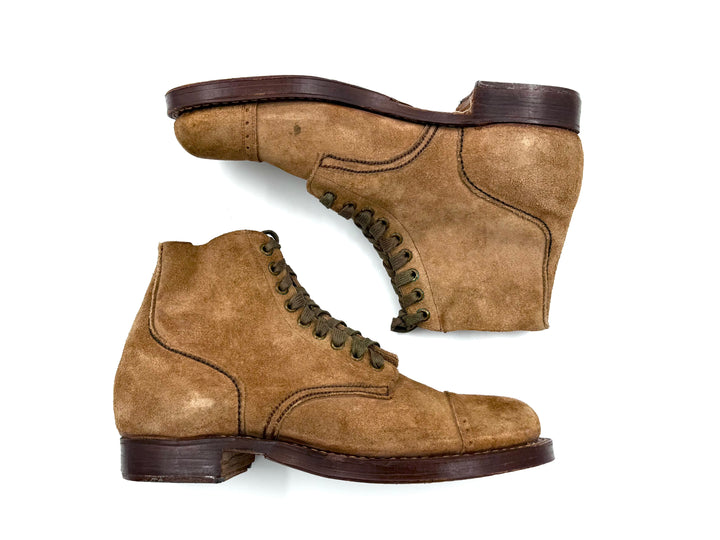 WW2 U.S Army Service Shoes Type 3 Australian Made 1945.