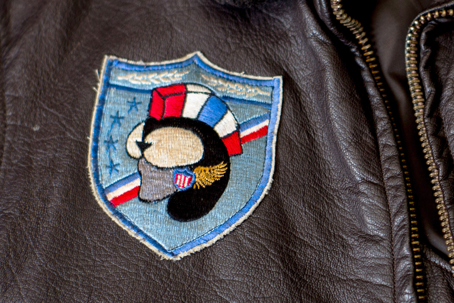 U.S.N G1-Jacket 1970 Patched. – Le Zouave Shop