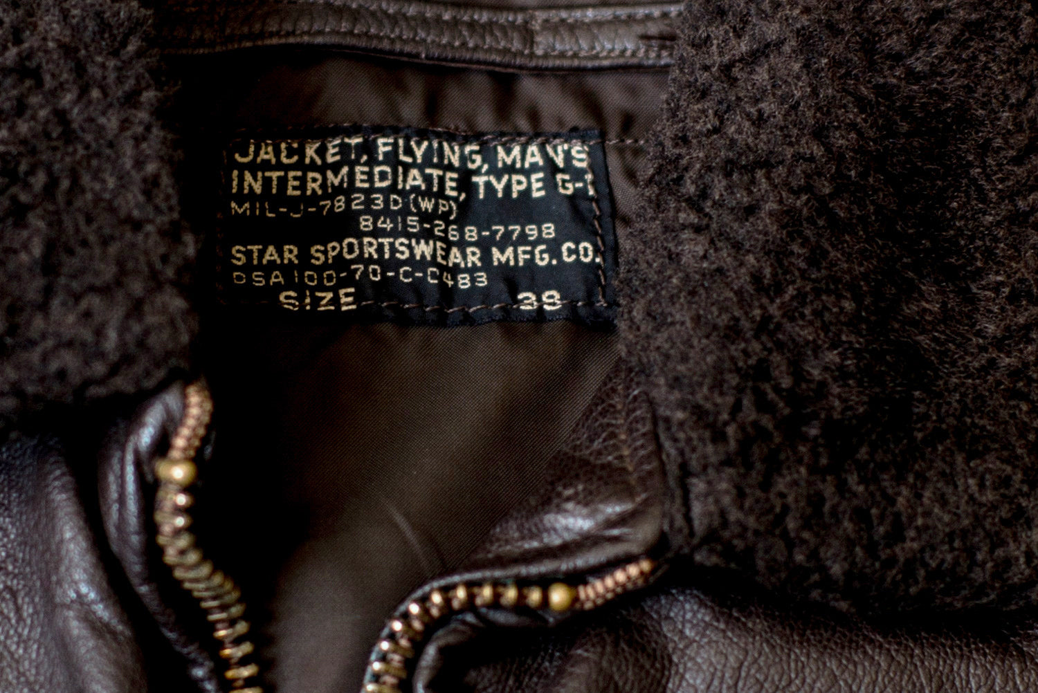 U.S.N. NAVY department n1 ファー ジャケットミリタリー U.S.NAVY N4 Jacket – Gleeful Antiques