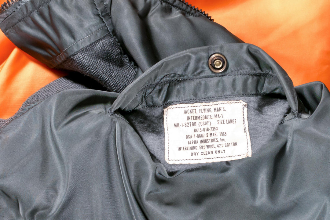 USAF Flight Jacket MA-1 1965 Vietnam.