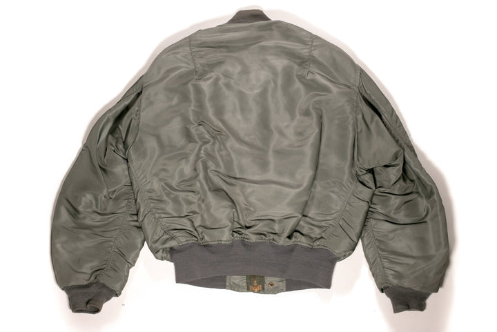 USAF Flight Jacket L-2B Vietnam Patched.