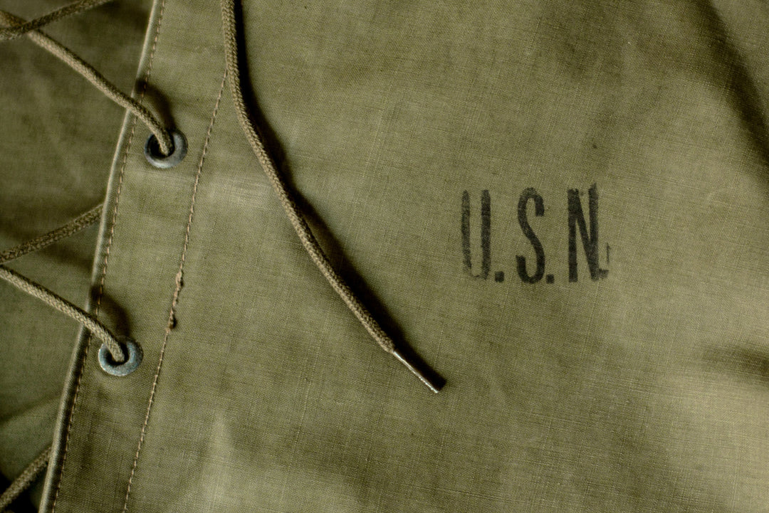 WW2 U.S.N Wet Weather Parka.