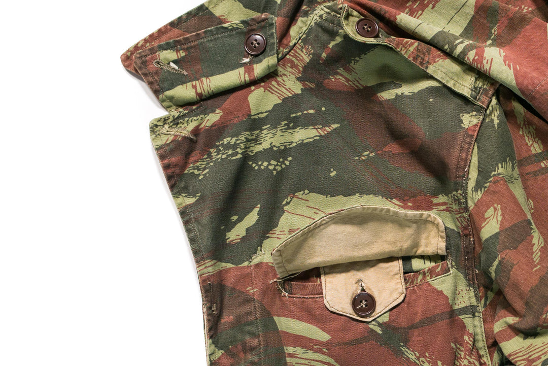 French Army M-1947 Jacket Lizard Camouflage.