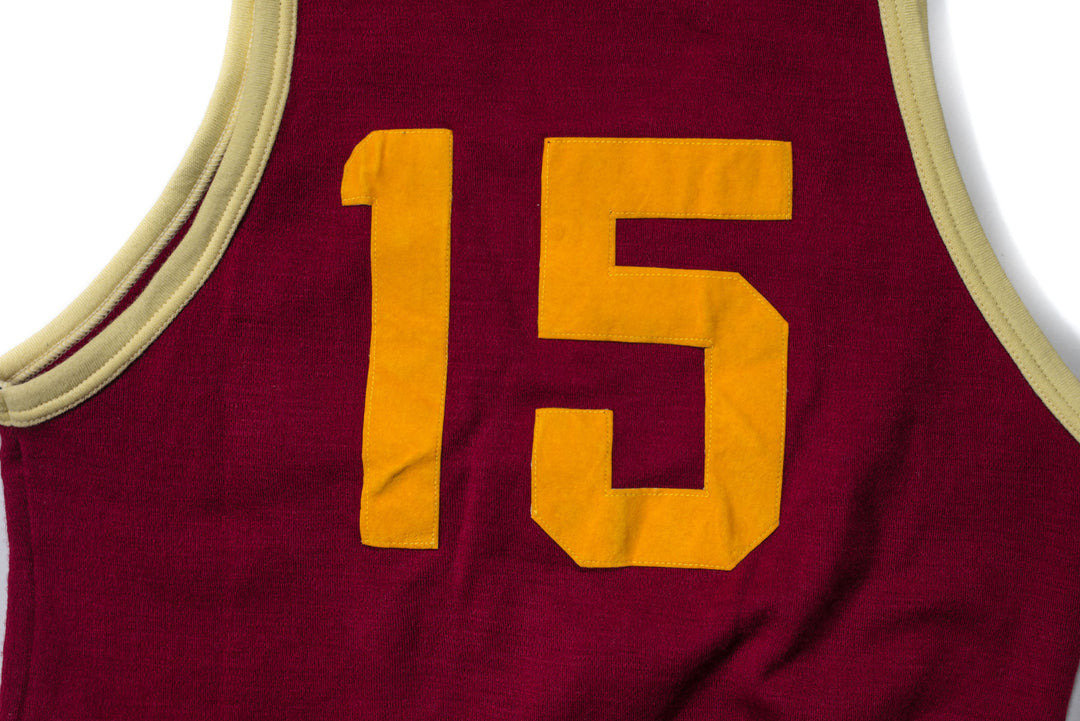 1950's Tank -Top Shirt Basketball Team.