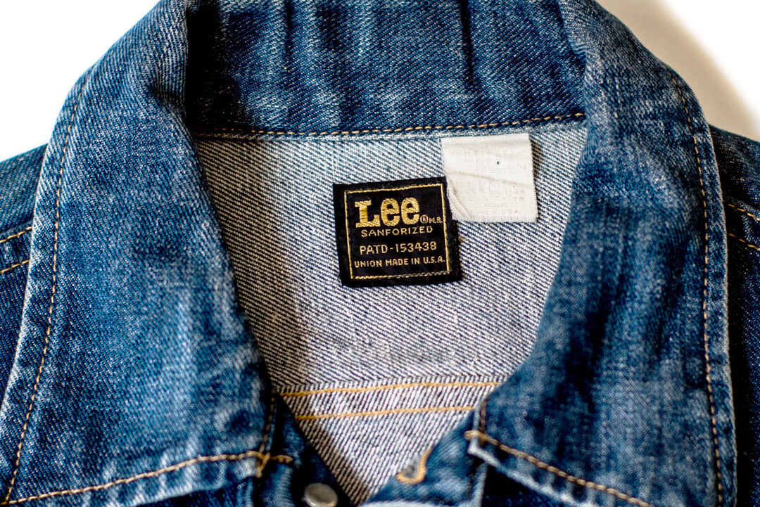 Lee Rider 101-J Denim Jacket 1970.