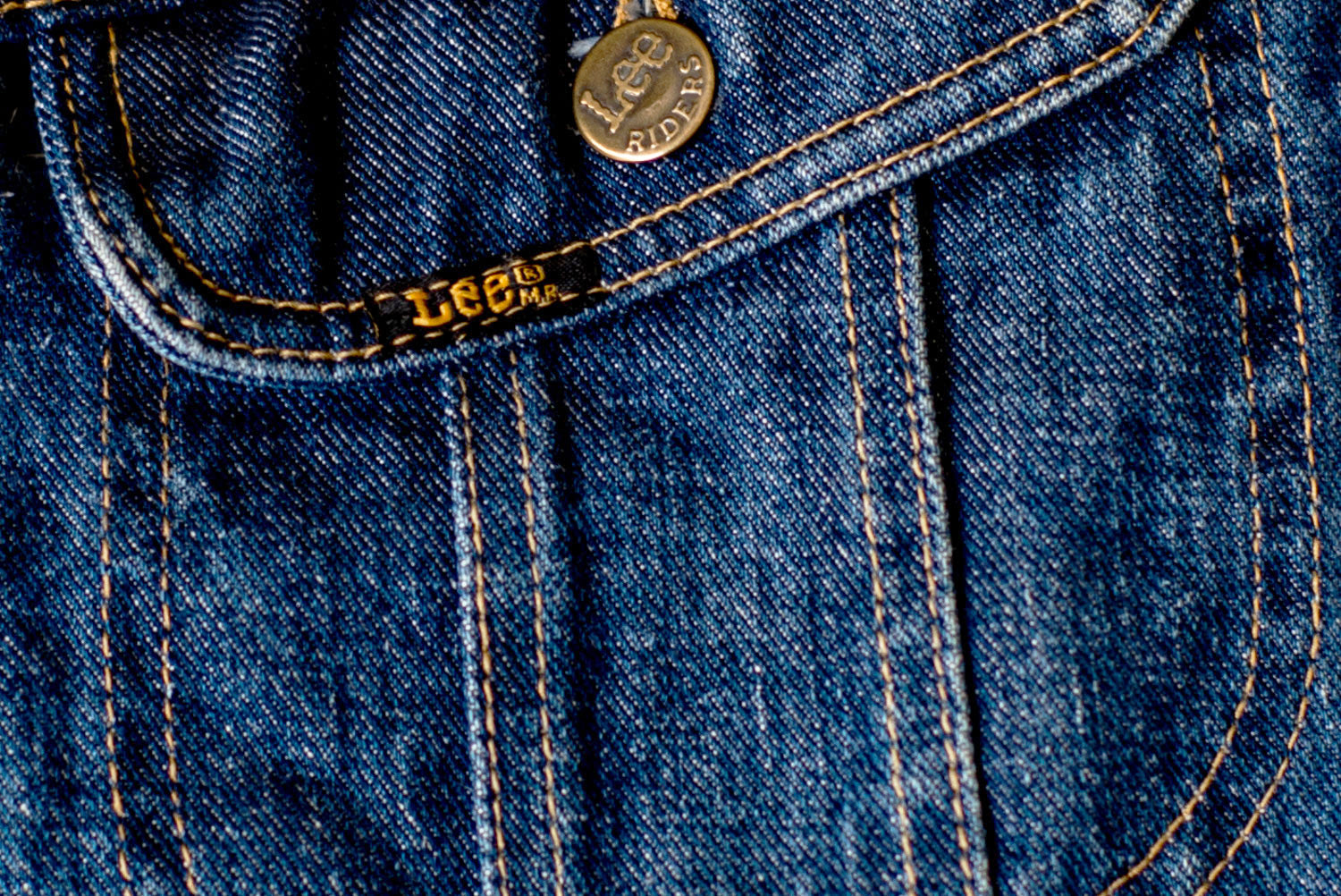 Lee Rider 101-J Denim Jacket 1970. – Le Zouave Shop