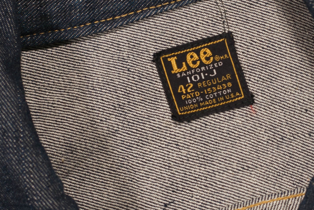 Lee Riders 101-J Denim Jacket 1970 Deadstock.