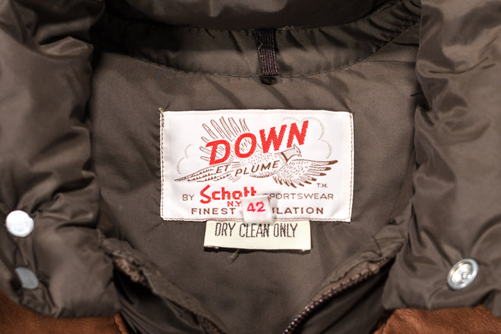 1980's SCHOTT Down Vest.