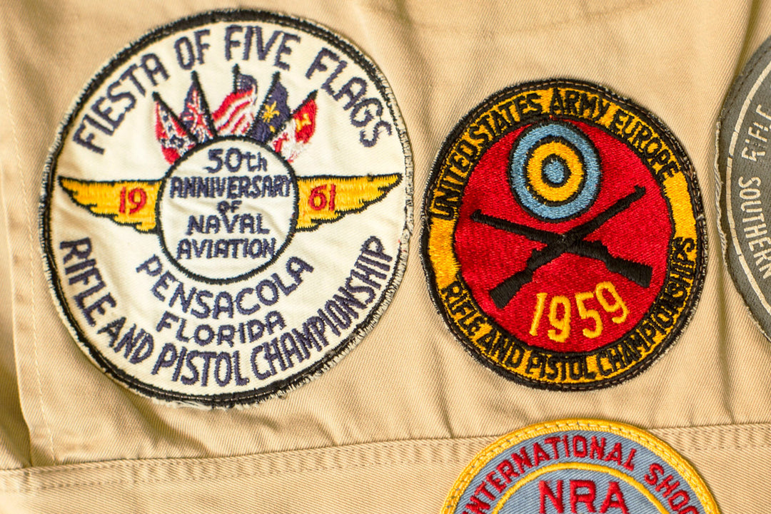 10-X Shooting Jacket With Patches 1960's.