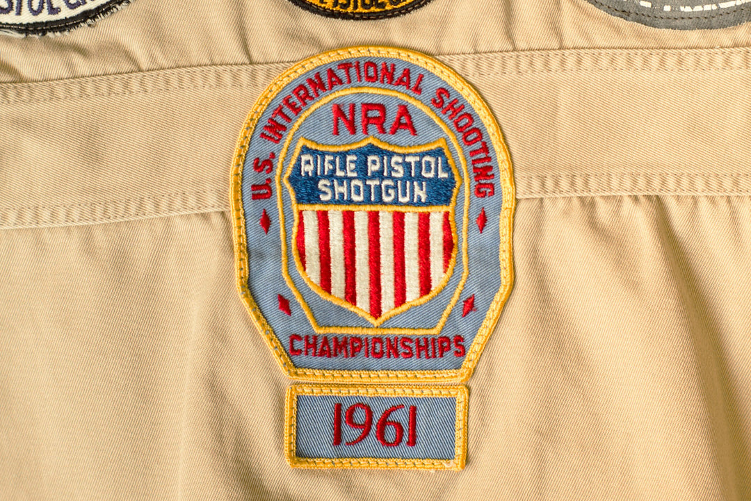 10-X Shooting Jacket With Patches 1960's.