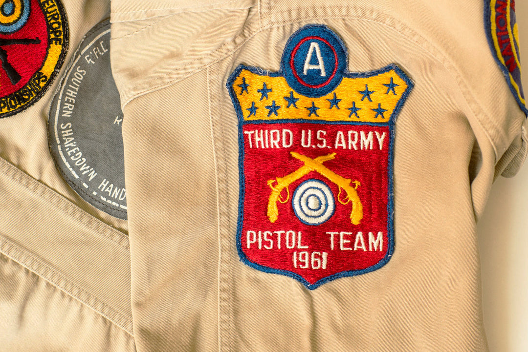 10-X Shooting Jacket With Patches 1960's.