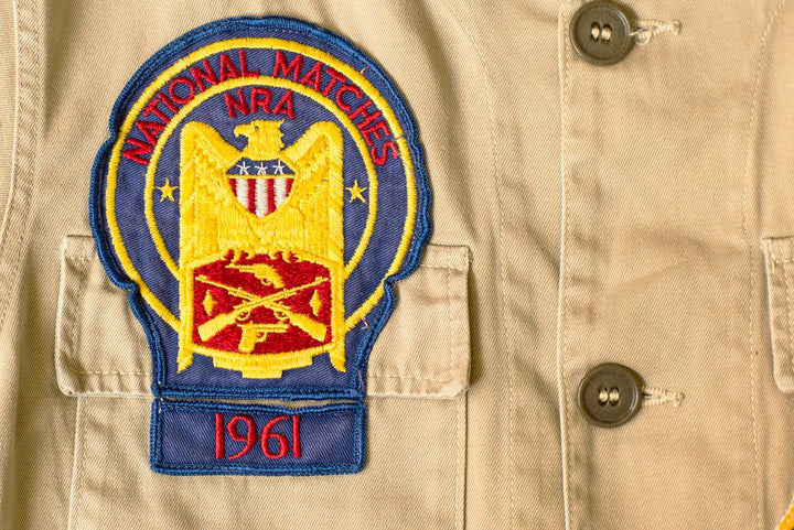 10-X Shooting Jacket With Patches 1960's.