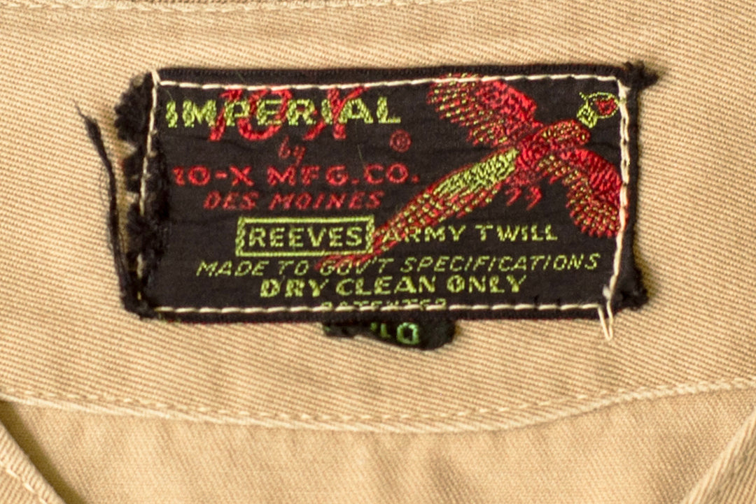 10-X Shooting Jacket With Patches 1960's.