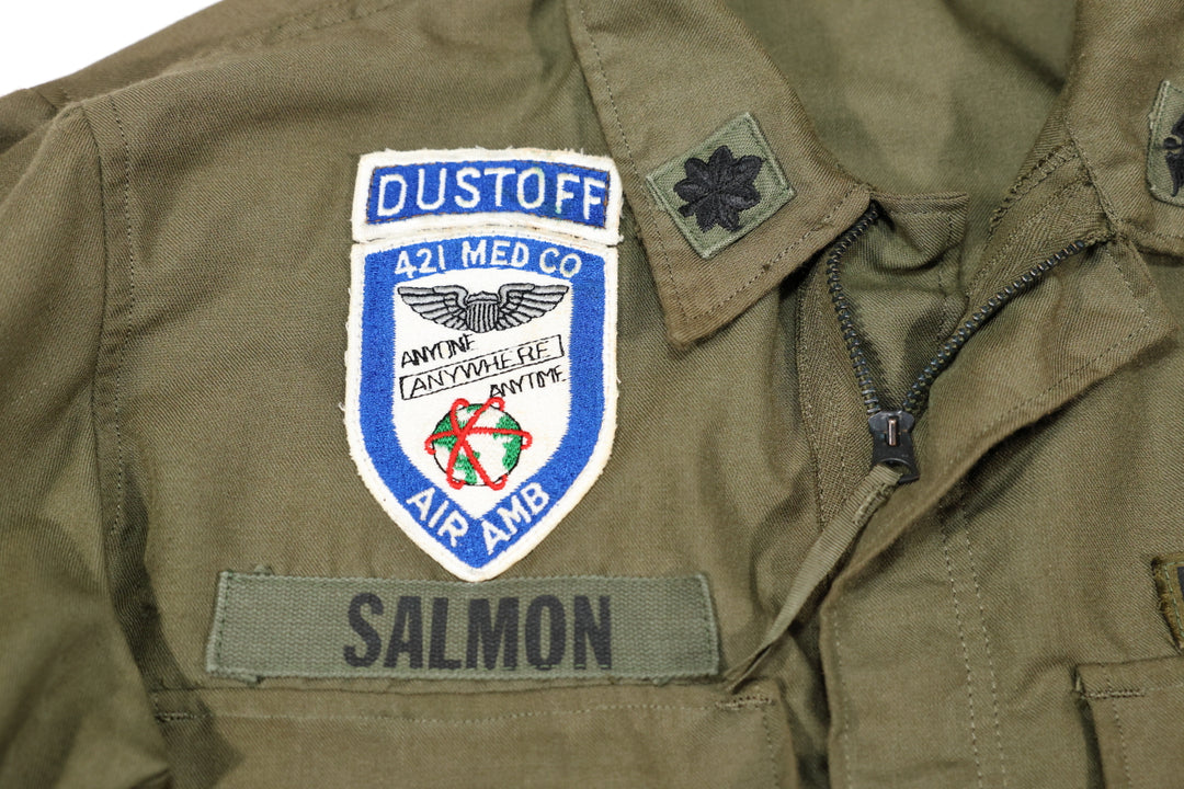 Vietnam USAF NOMEX Flight Shirt " DUSTOFF ".