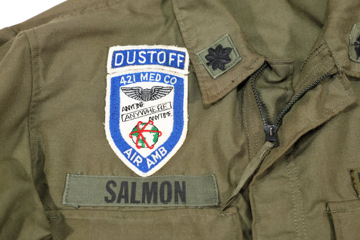 Vietnam USAF NOMEX Flight Shirt " DUSTOFF ".