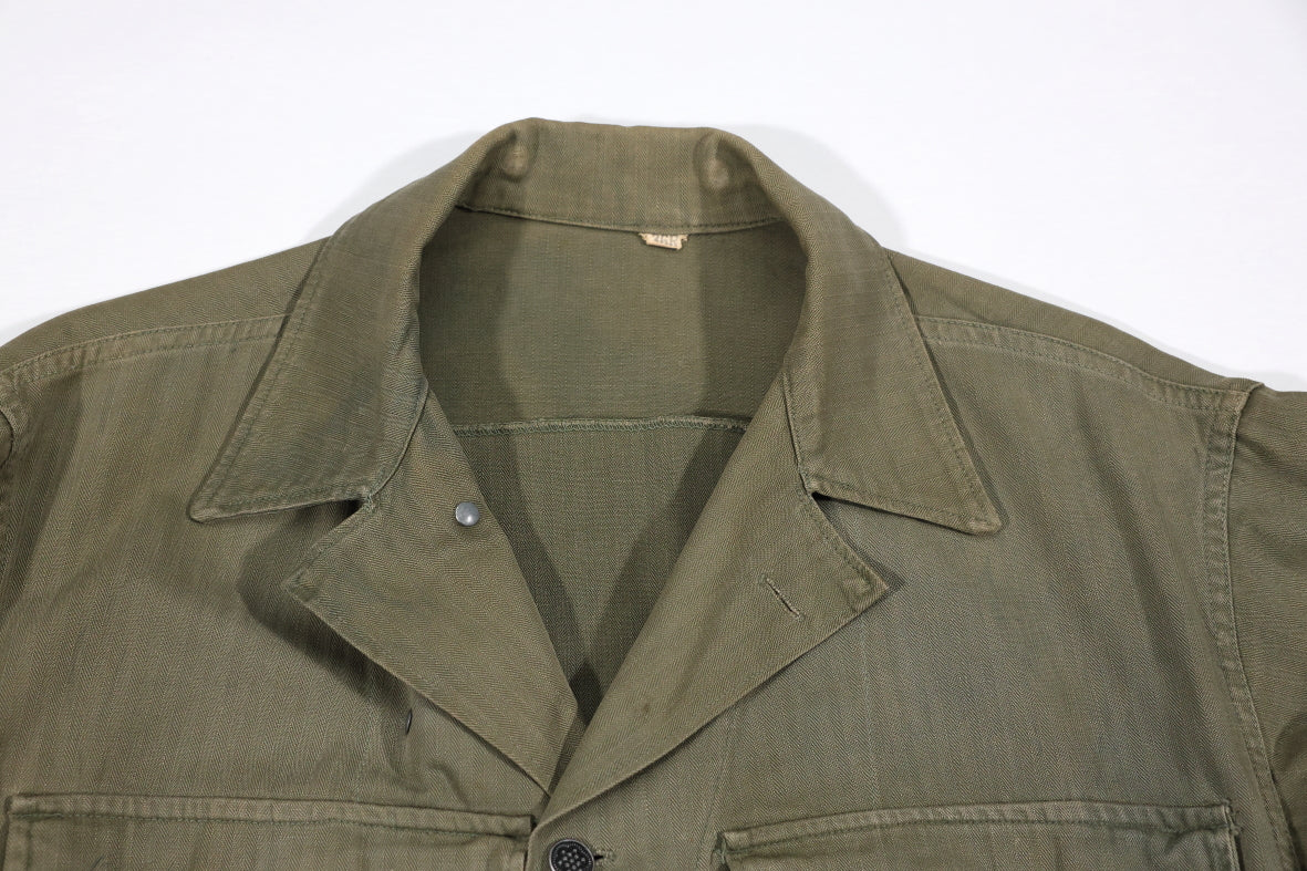WW2 U.S Army HBT Jacket. – Le Zouave Shop