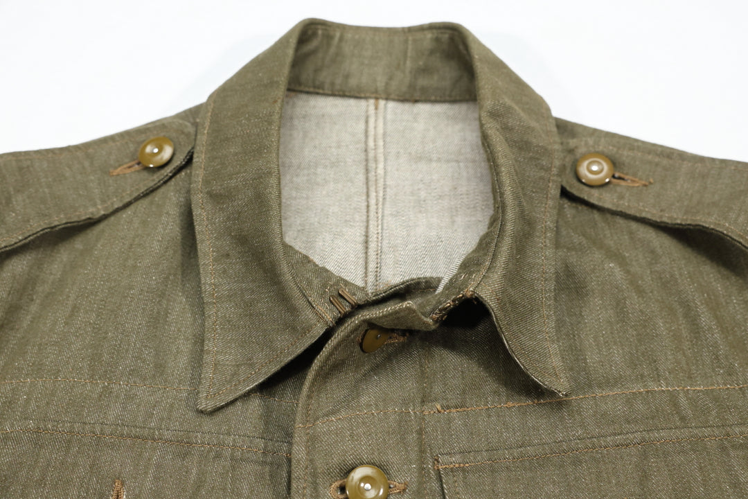 British Denim Battledress Jacket 1952.