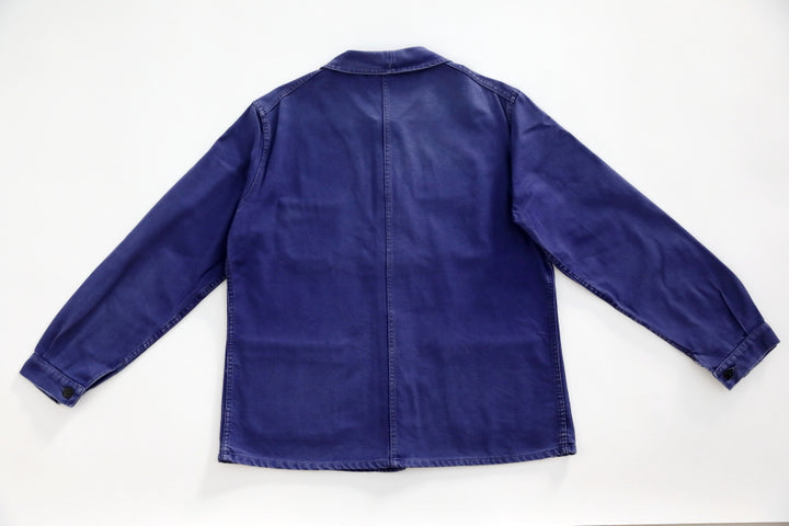 Le Zouave Products French Blue Chore Jacket Marine Nationale.