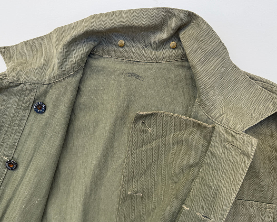 WW2 USMC P-44 HBT Jacket.