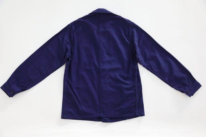 Le Zouave Products French Blue Chore Jacket Marine Nationale.