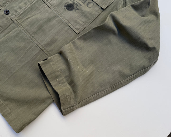 WW2 USMC P-44 HBT Jacket.