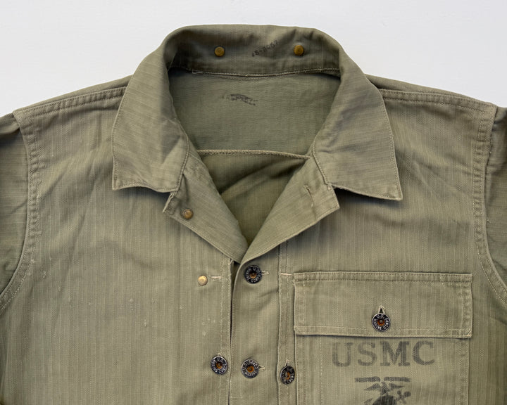 WW2 USMC P-44 HBT Jacket.
