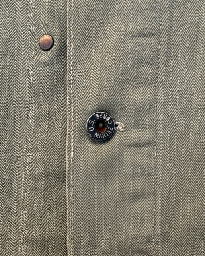 WW2 USMC P-44 HBT Jacket.