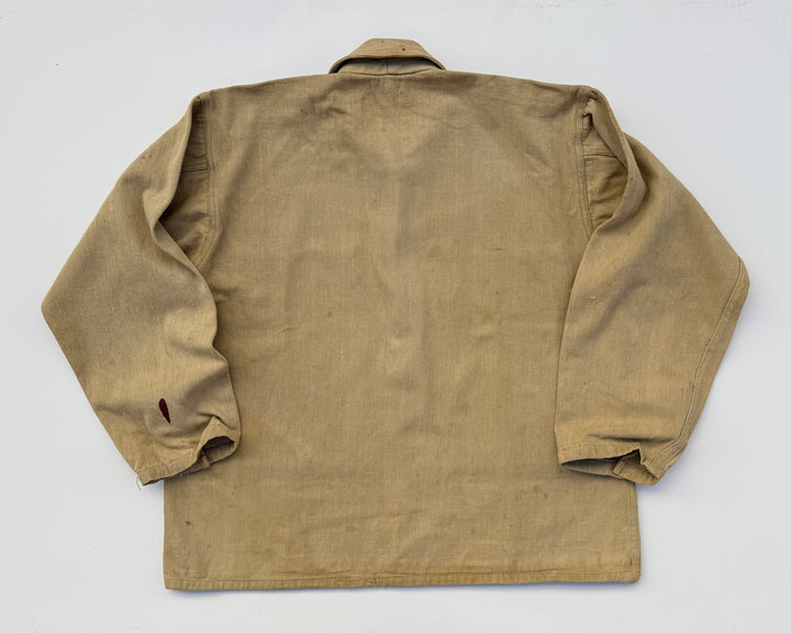 WW1  / 1918 U.S Army Beige Denim Pullover Shirt.