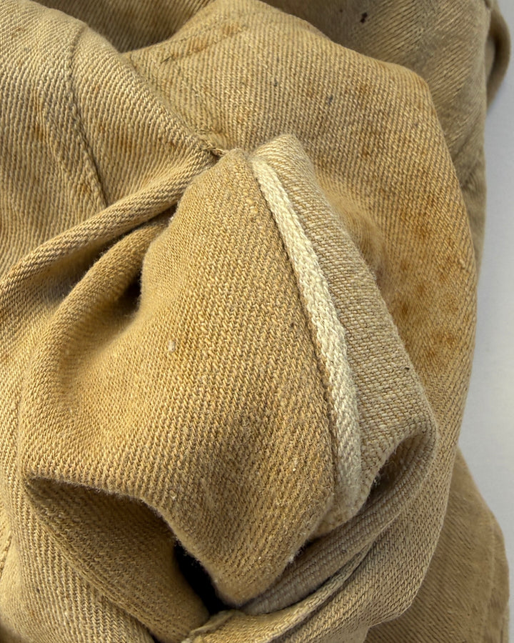 WW1  / 1918 U.S Army Beige Denim Pullover Shirt.
