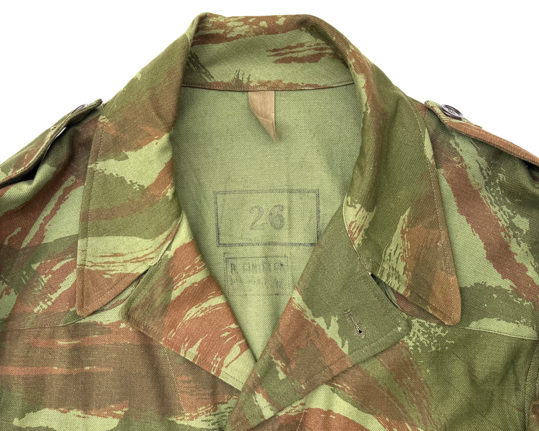 French Army TTA M-1947/52 Modified Lizard Camouflage Jacket.